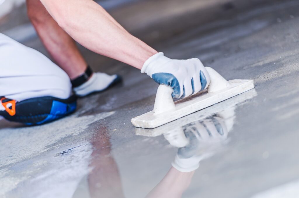epoxy flooring service for concrete floors